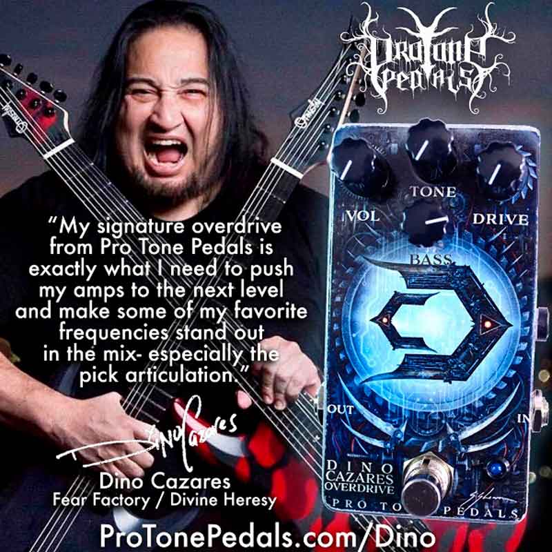 Лидер FEAR FACTORY представил дисторшн