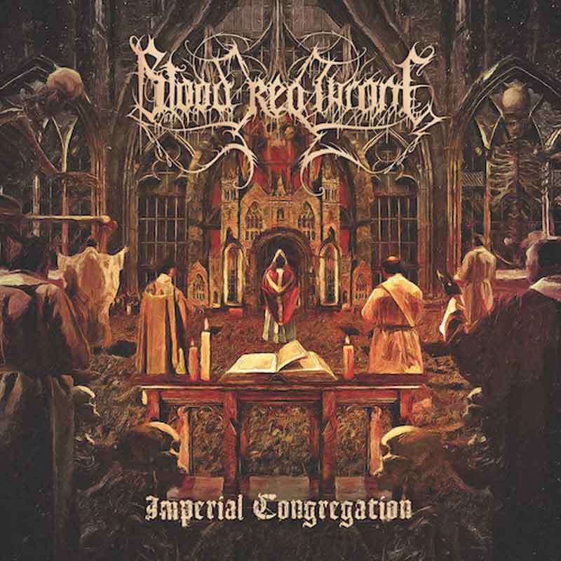 Работа BLOOD RED THRONE в октябре